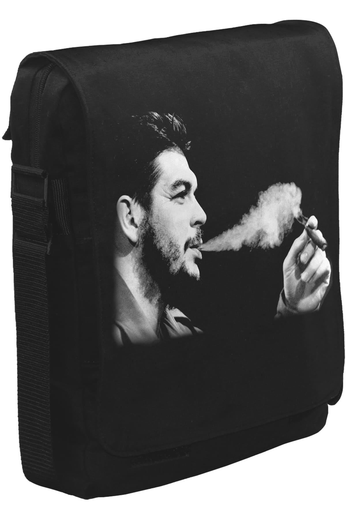 Che Guevara III Unisex Siyah Postacı Çanta