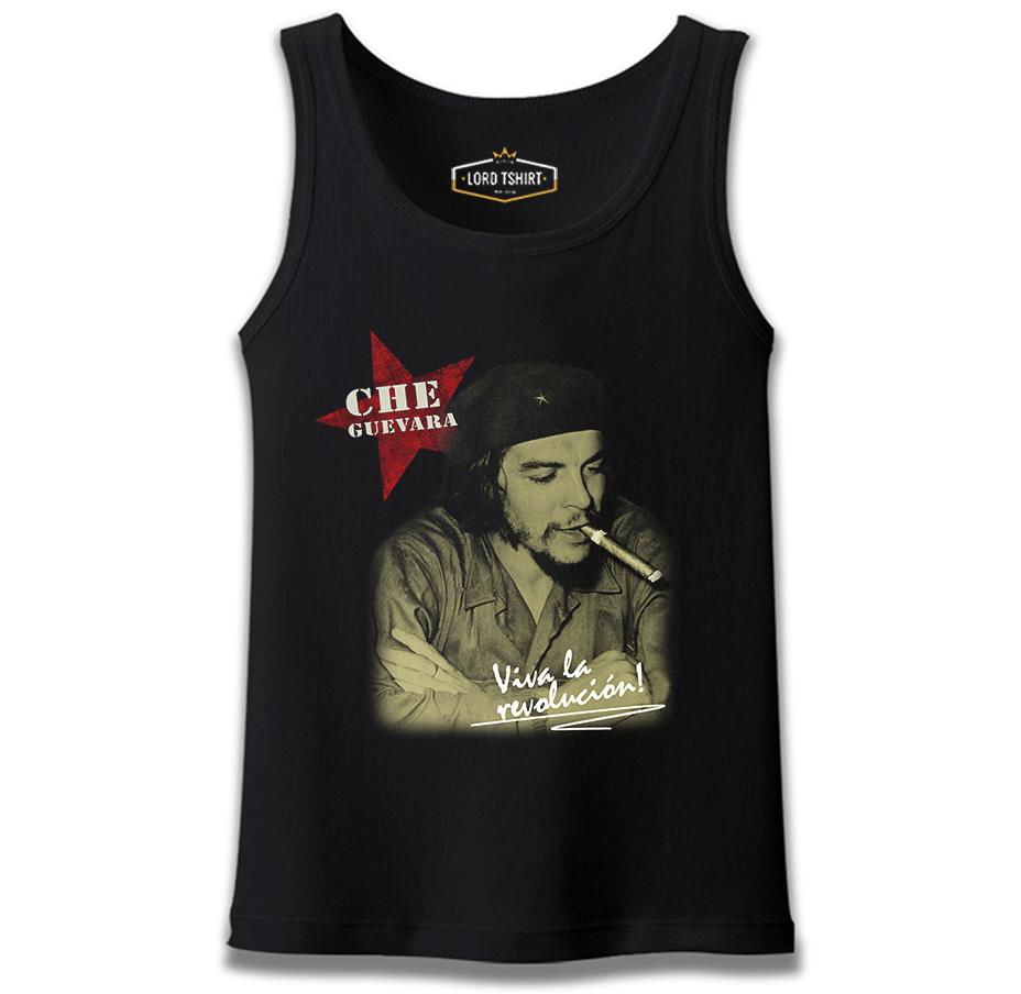 Che Guevara - Puro Siyah Erkek Atlet