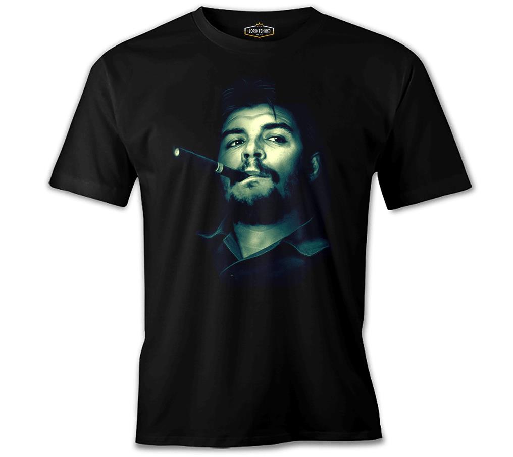 Che Guevara - Smoke 2 Siyah Erkek Tshirt