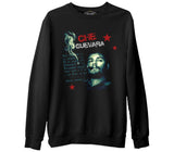 Che Guevara - Smoke Black Men's Thick Sweatshirt