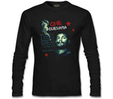 Che Guevara - Smoke Siyah Erkek Sweatshirt