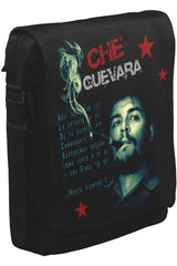 Che Guevara - Smoke Unisex Siyah Postacı Çanta