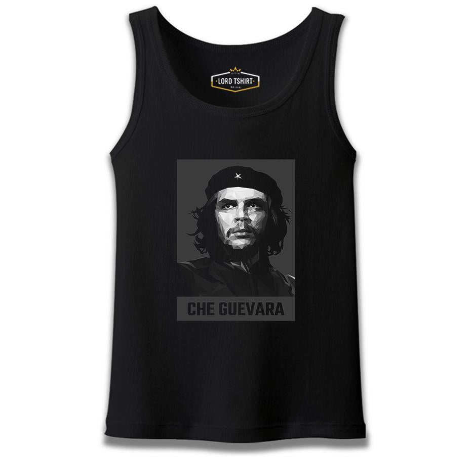 Che Guevara - The Black Portrait Siyah Erkek Atlet