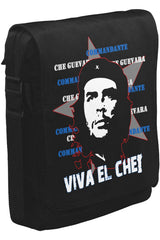 Che Guevara - Viva Unisex Siyah Postacı Çanta