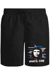 Che Guevara - Viva Unisex Siyah Şort