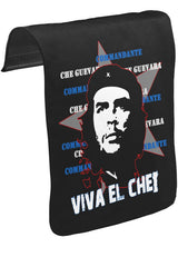 Che Guevara - Viva Unisex Siyah Tak-Çıkar Postacı Çanta Kapağı CK-101