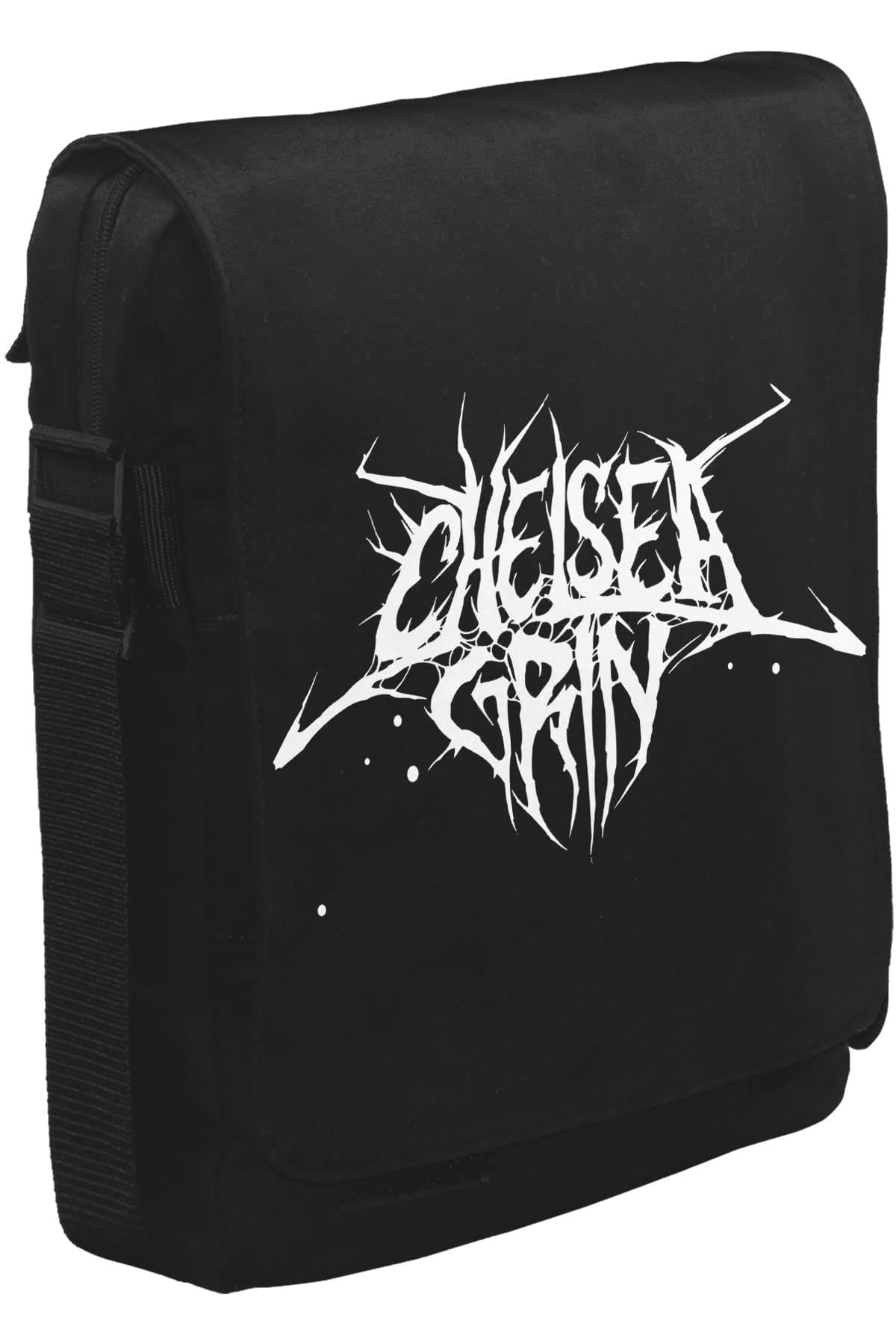 Chelsea Grin - Logo Unisex Siyah Postacı Çanta