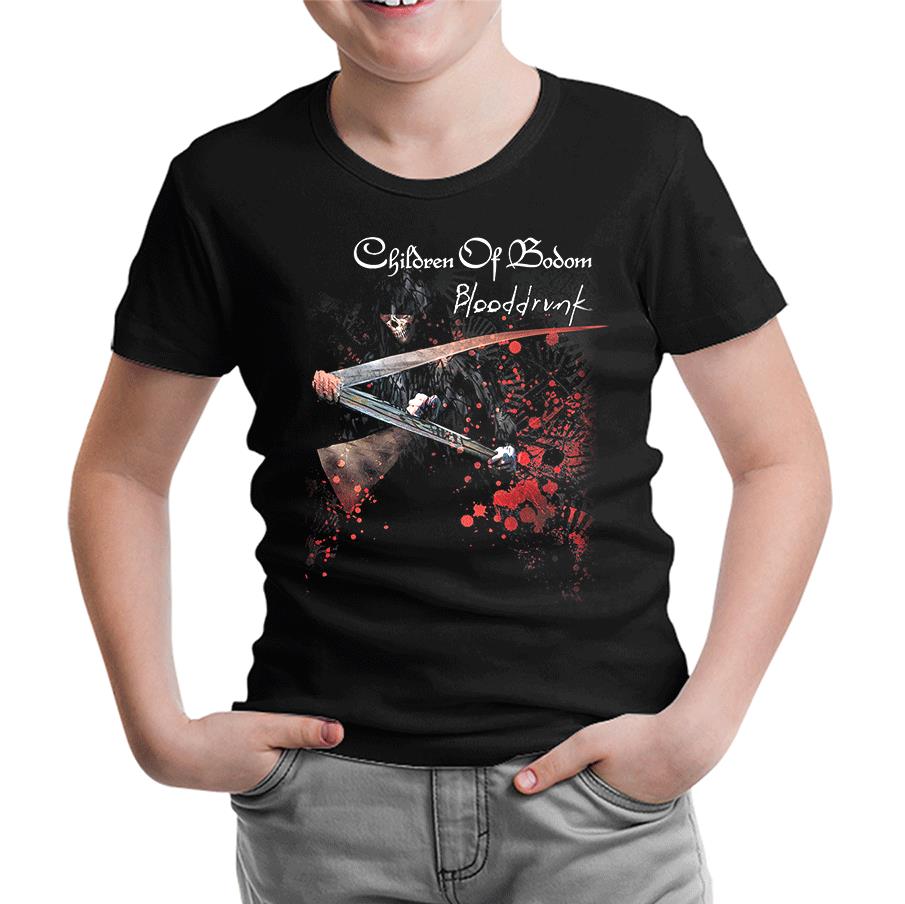 Children of Bodom - Blooddrunk Siyah Çocuk Tshirt