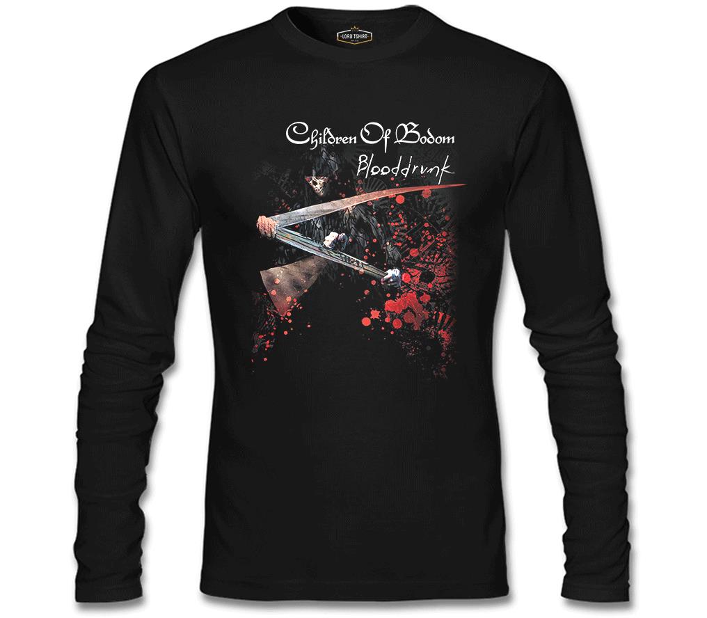 Children of Bodom - Blooddrunk Siyah Erkek Sweatshirt