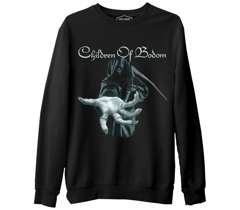 Children of Bodom - Something Wild  Siyah Erkek Kalın Sweatshirt