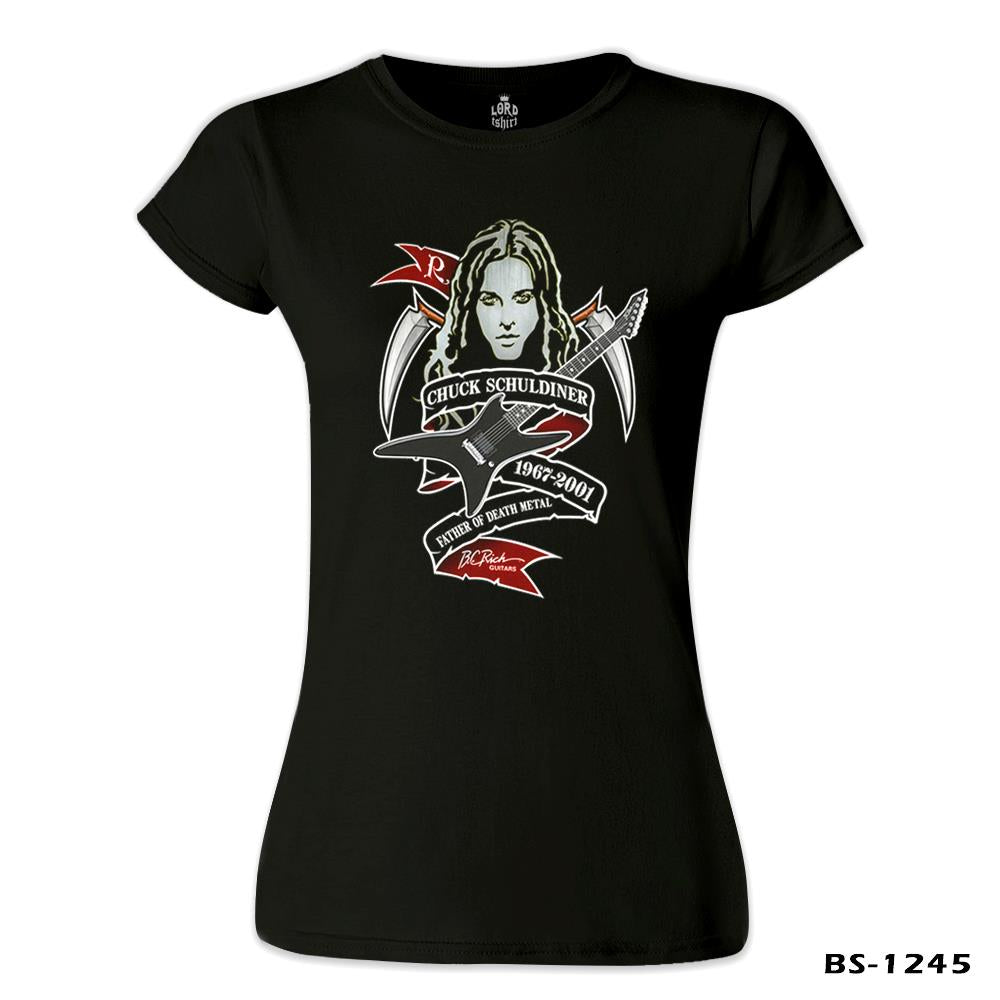 Chuck Schuldiner - 1967 Black Women's Tshirt