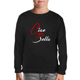 Ciao Bella - CdeP Black Kids Sweatshirt