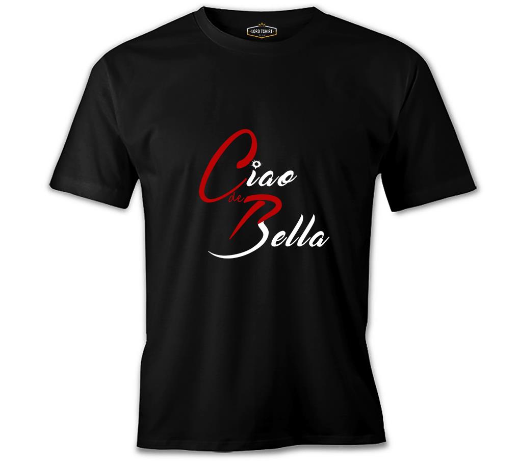 Ciao Bella - CdeP Siyah Erkek Tshirt