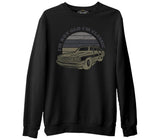 Classic Cars Not Old Siyah Erkek Kalın Sweatshirt