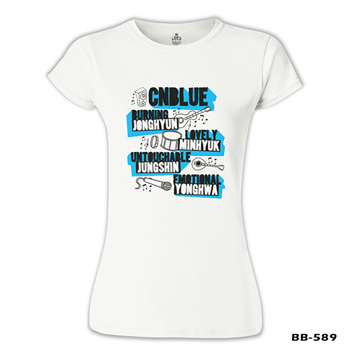 CNBlue - BLUE White Women's Tshirt