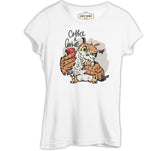 Coffee and Biscuits - Owl White Women's Tshirt