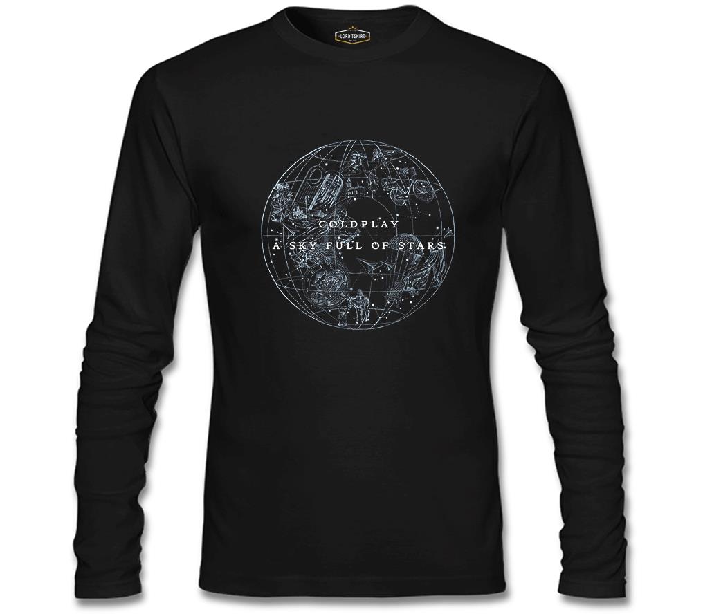 Coldplay - A Sky Full Of Stars Black Men's Sweatshirt