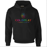 Coldplay - Dreams Siyah Erkek Fermuarsız Kapşonlu