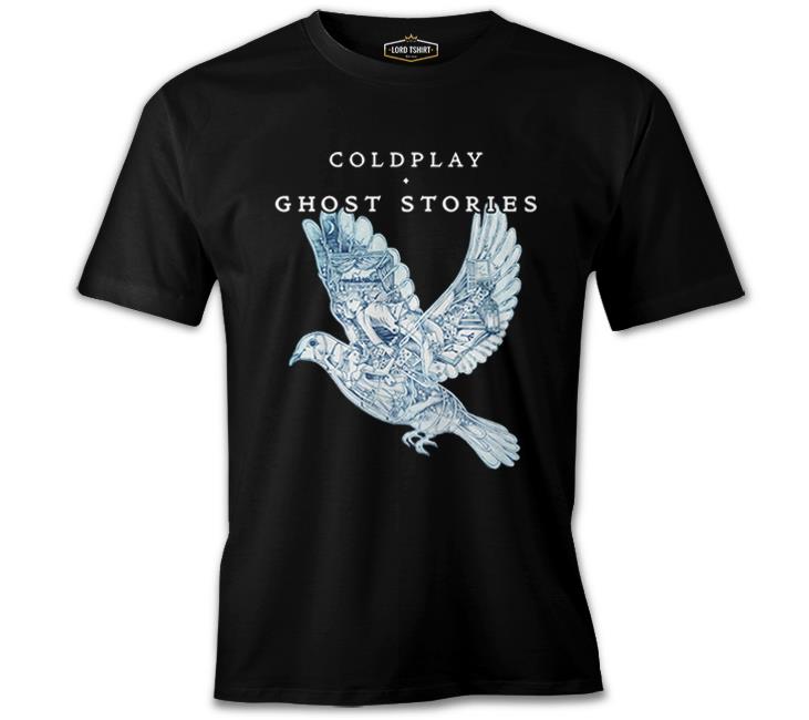 Coldplay - Ghost Stories Bird Black Men's Tshirt