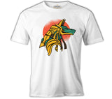 Colorful Anubis in Ancient Egypt White Men's Tshirt 
