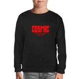 Cosmic Stars Black Kids Sweatshirt