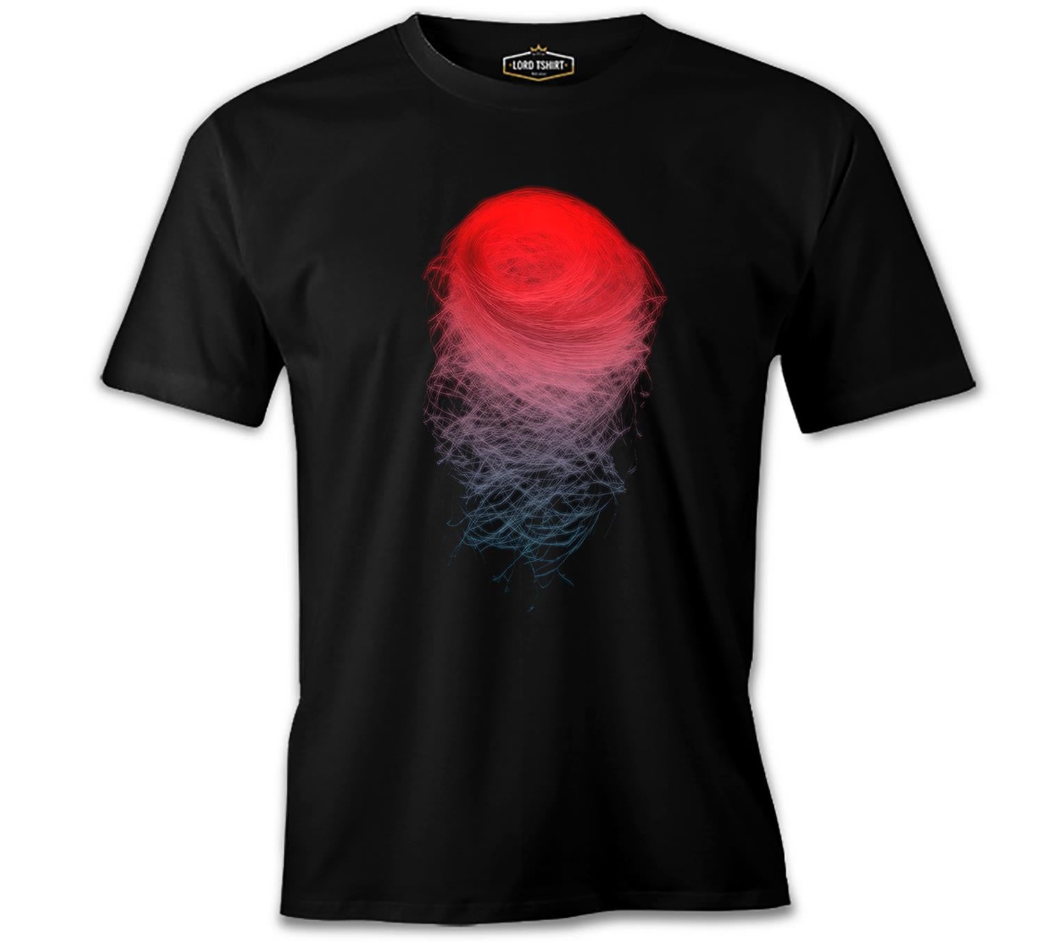 Cotton Candy Siyah Erkek Tshirt