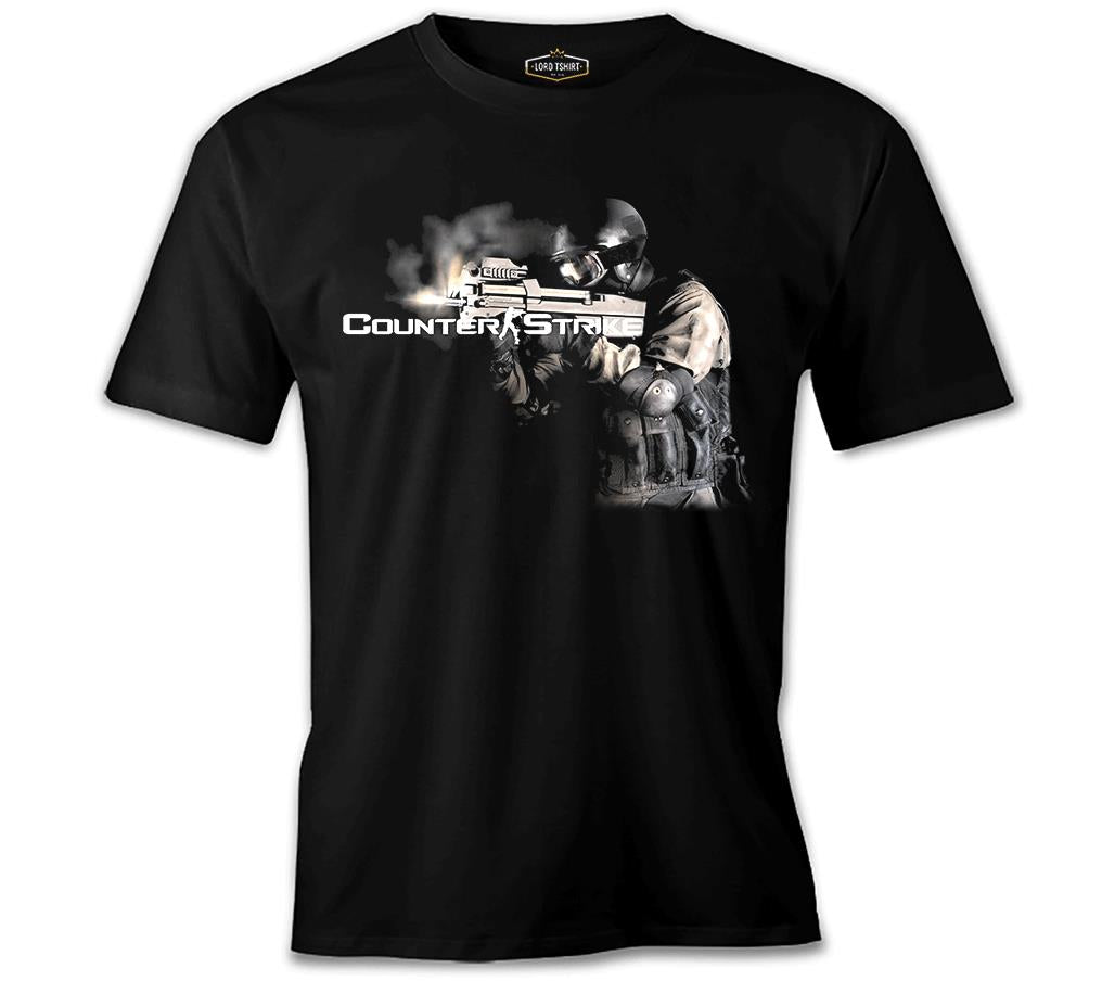 Counter Strike 2 Siyah Erkek Tshirt