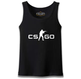 Counter Strike - CS Logo Siyah Erkek Atlet