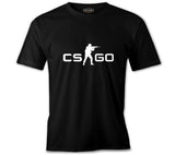 Counter Strike - CS Logo Siyah Erkek Tshirt