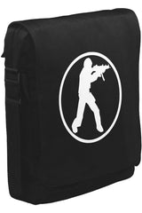 Counter Strike - CS Soldier Unisex Siyah Postacı Çanta