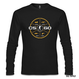 Counter Strike - Go Siyah Erkek Sweatshirt