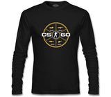 Counter Strike - Go Siyah Erkek Sweatshirt