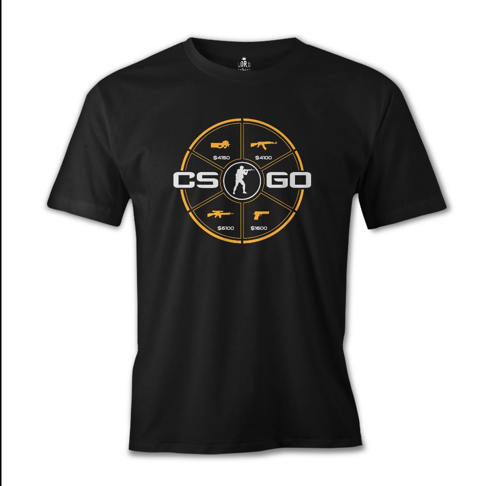 Counter Strike - Go Siyah Erkek Tshirt