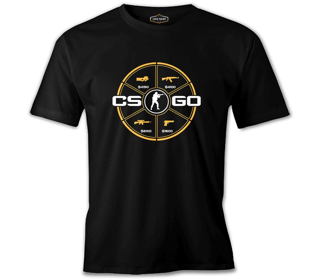 Counter Strike - Go Siyah Erkek Tshirt