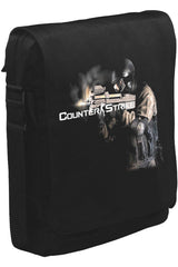 Counter Strike II Unisex Siyah Postacı Çanta