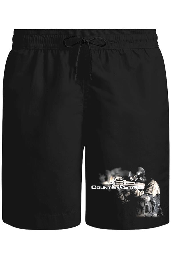 Counter Strike II Unisex Siyah Şort