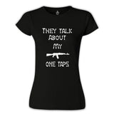 Counter Strike - My One Taps Black Women's Tshirt