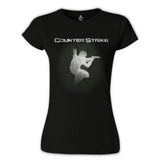 Counter Strike Siyah Kadın Tshirt