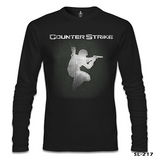 Counter Strike Siyah Erkek Sweatshirt