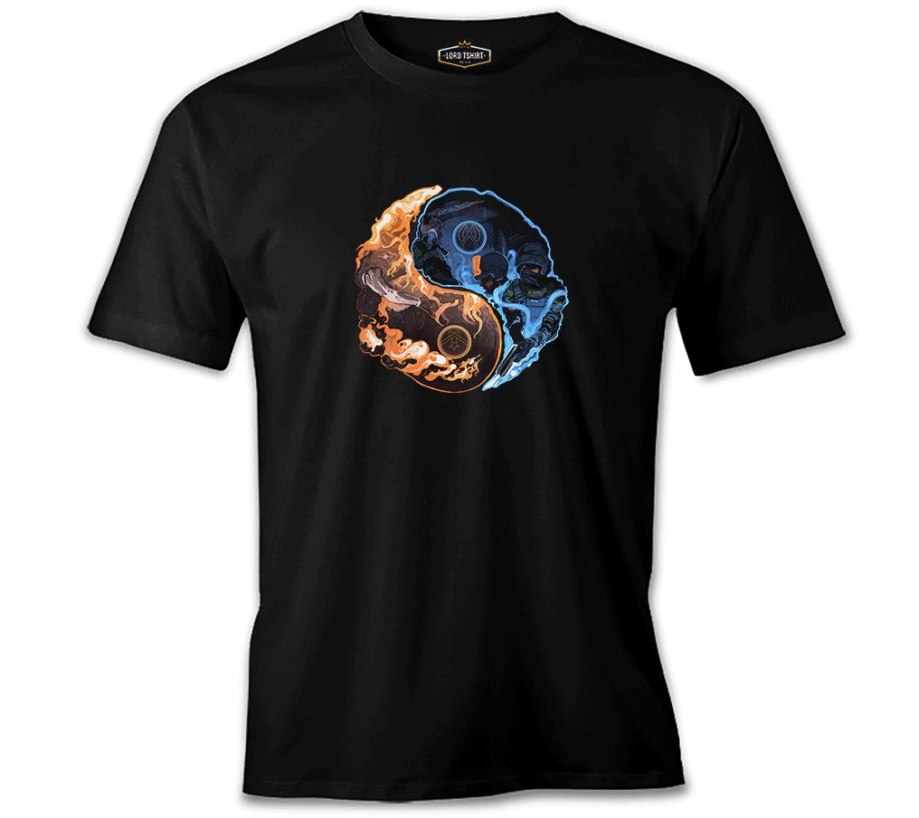 Counter Strike - Yin Siyah Erkek Tshirt