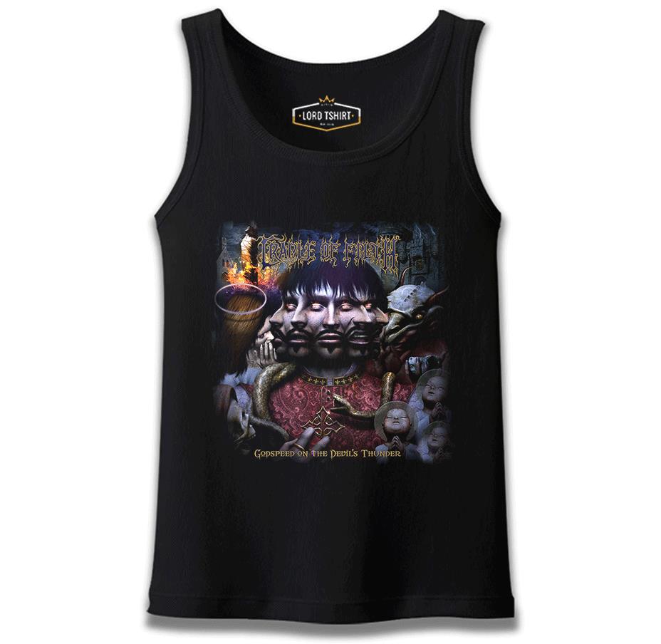 Cradle of Filth - Godspeed on the Devil's Thunder Siyah Erkek Atlet