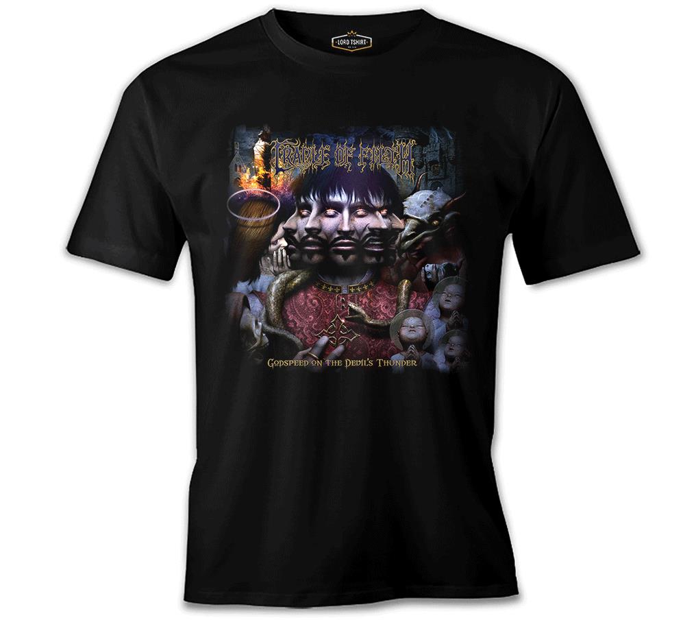Cradle of Filth - Godspeed on the Devil's Thunder Siyah Erkek Tshirt
