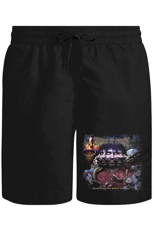 Cradle of Filth - Godspeed on the Devil's Thunder Unisex Black Shorts