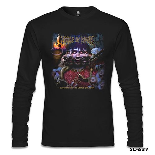 Cradle of Filth - Godspeed on the Devil's Thunder Siyah Erkek Sweatshirt