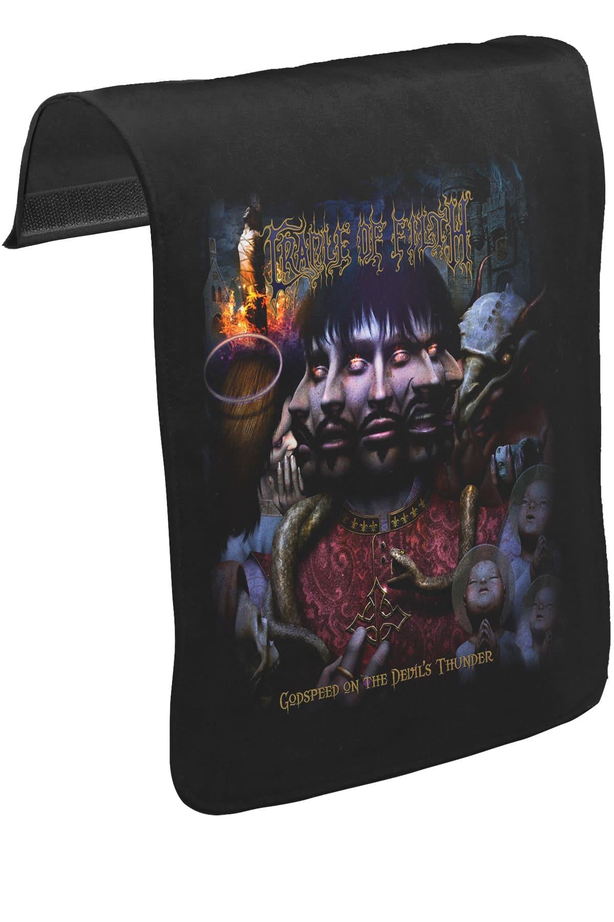Cradle of Filth - Godspeed on the Devil's Thunder Unisex Black Snap-On Messenger Bag Cover CK-637 