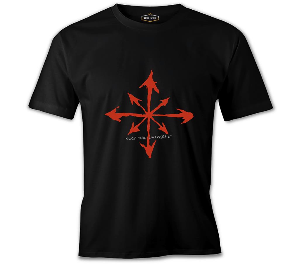 Craft - The Universe Siyah Erkek Tshirt