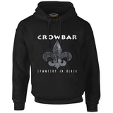 Crowbar - Symmetry in Black Siyah Erkek Fermuarsız Kapşonlu