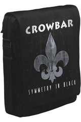 Crowbar - Symmetry in Black Unisex Siyah Postacı Çanta