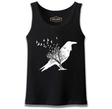 Crows in Tales Siyah Erkek Atlet