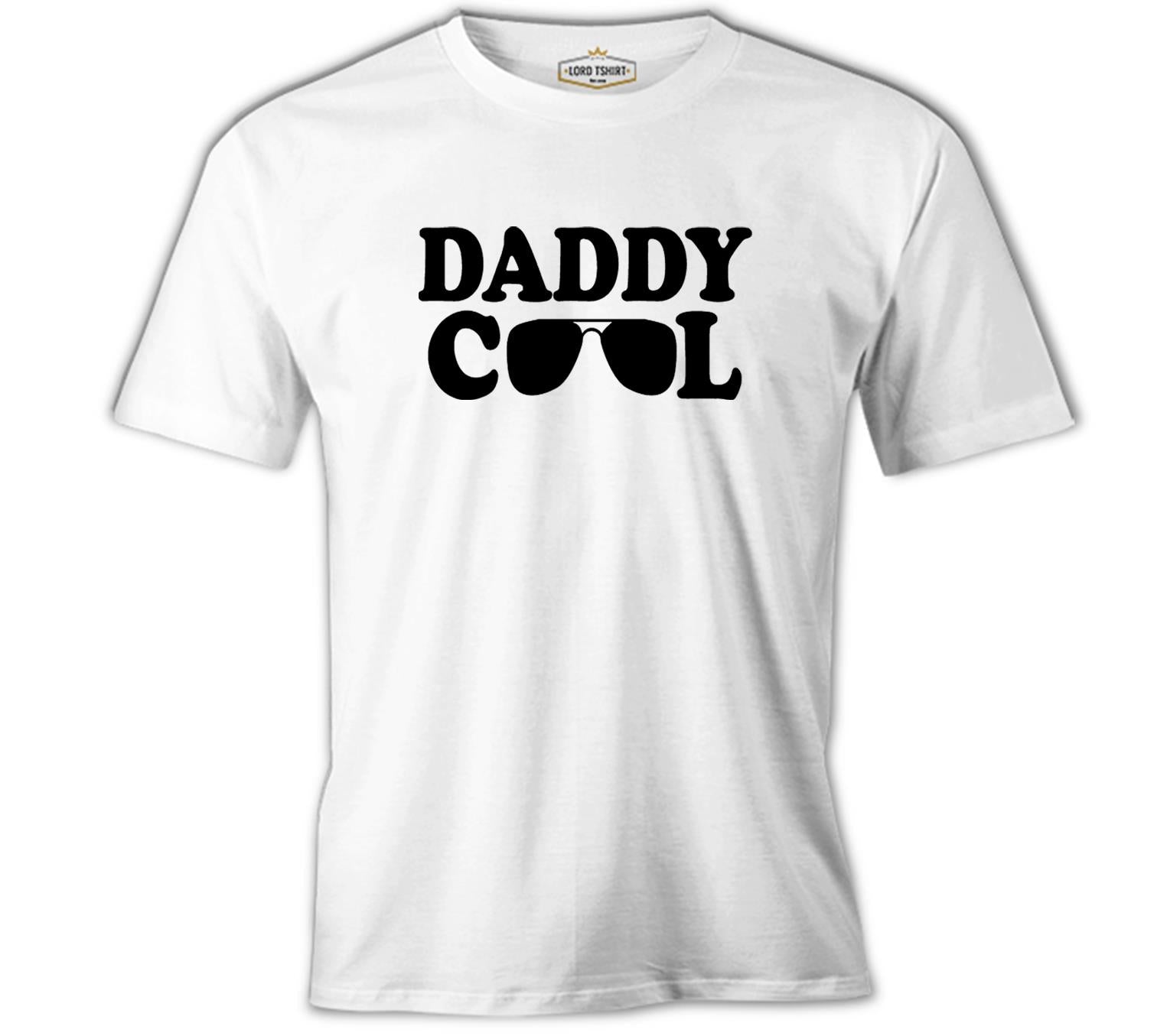 Daddy Cool Beyaz Erkek Tshirt